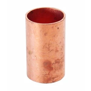 3" Coupling No Stop C x C Sweat Ends- COPPER PIPE FITTING - Picture 1 of 3