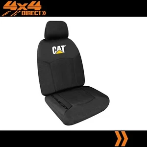 SINGLE CATERPILLAR CAT 12oz CANVAS SEAT COVER FOR MERCEDES BENZ 260E - Picture 1 of 4