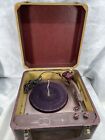 Vintage Airline Suitcase Turner Co Record Player Turns On Read Description