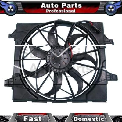 TYC 双散热器和冷凝器风扇 适用于 2011 2012 2013 2014 年 2014 年 道奇 Durango_S — 第 1/3 张图片