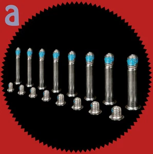 Schrauben für Gehäuse MACBOOK PRO 15", A1286 (2009–2012) Boden Deckel Screws Neu - Afbeelding 1 van 4