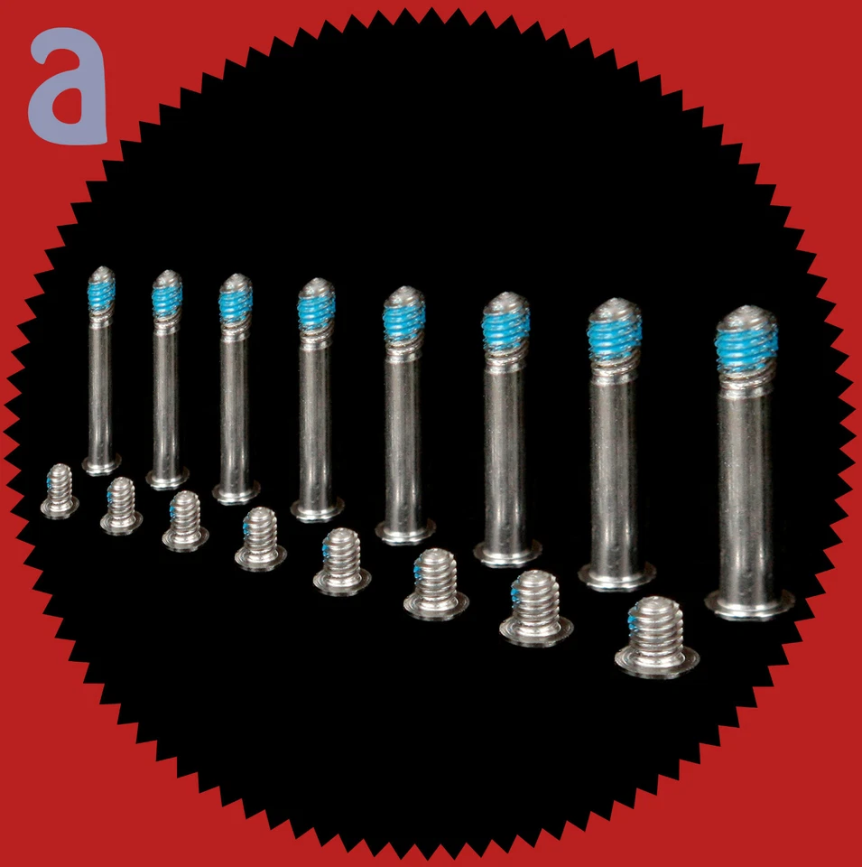 Schrauben für Gehäuse MACBOOK PRO 15", A1286 (2009–2012) Boden Deckel Screws Neu - Bild 1 von 1