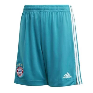 Adidas Fcb Children Goal Keeper Shorts FC Bayern Munich Jersey 2020/21 - Picture 1 of 5