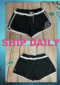 Pantalones Cortos ATHLETA Mujeres Correr Atléticos Yoga Pista Floral Flor Negro Mediano M❄️ - Imagen 1 de 10