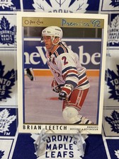 1991-92 O-Pee-Chee Premier Brian Leetch #57 HOF