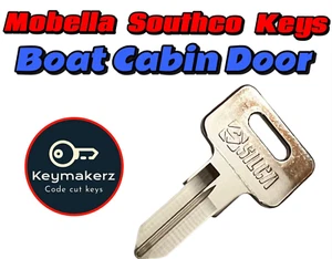 Mobella Southco Boat Cabin Entry Door Keys Spare key Cut to Your Code 801-860 - Bild 1 von 1