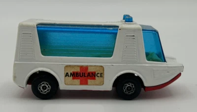 Matchbox/Lesney Superfast Mb 46 Stretcha Fetcha 1971 ambulancia blanca Foto 1 de 4