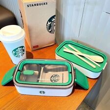 Starbucks Simplicity Double Layer 304 Stainless Steel Insulated Lunch Box 1400ml