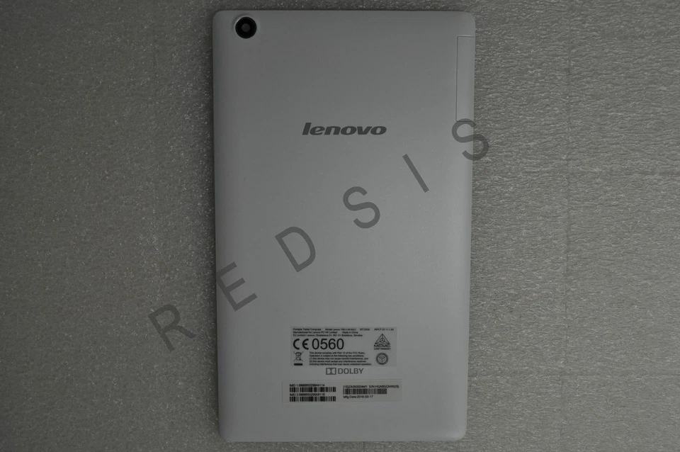 Lenovo Rear Cover White for A8-50-TABLET 5S58C05111?5S58C02625 - Image 1 of 3