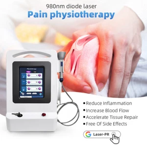 Pain relife and inflammatory therapy 980nm laser pain physiotherapy device - Picture 1 of 9