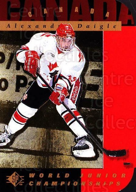 1994-95 SP Die Cuts #136 Alexandre Daigle - Image 1 of 1