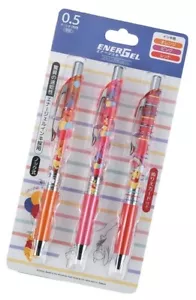 Pentel EnerGel x Disney Pooh and Friends Set de 3 Tienda Disney Limitada Japón NUEVO - Imagen 1 de 7