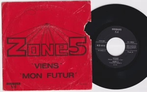 ZONE 5 * 1981 French PUNK KBD METAL NWOBHM Bonehead * Private 45 * Listen! - Picture 1 of 2