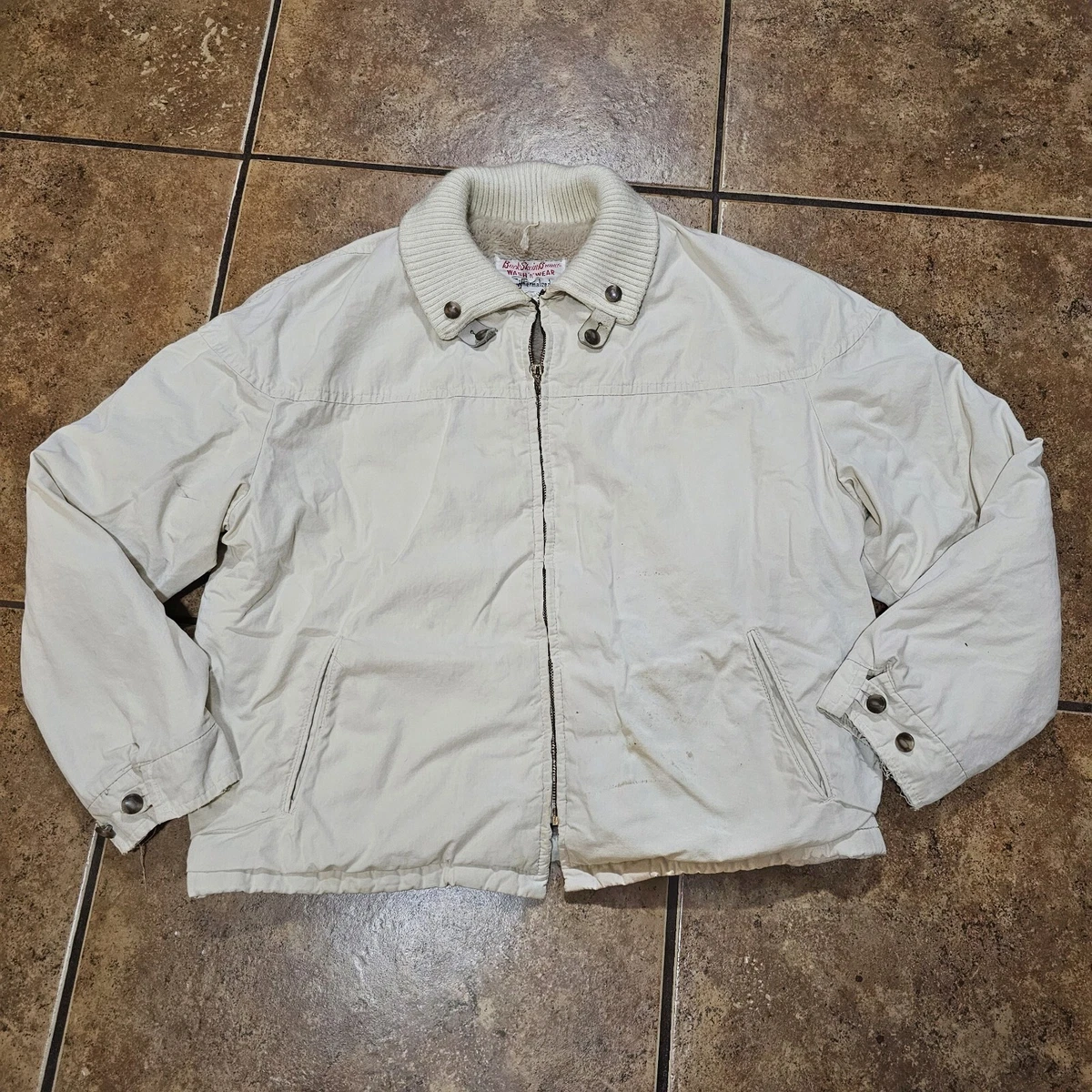 1950s Cotton Blend Vintage Outerwear Coats & Jackets for Men for