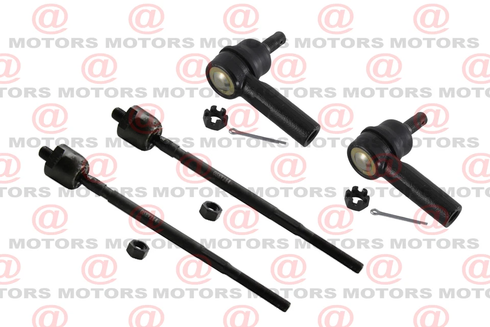 Piezas de dirección delanteras izquierda derecha interior exterior extremo de barra de amarre para Toyota MR2 1985-1989 Foto 1 de 4