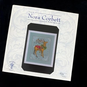 New Sealed Nora Corbett Mirabilia Cross Stitch Donner Christmas Eve Couriers - Picture 1 of 8