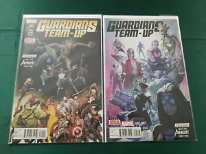 GUARDIANS TEAM-UP 1-2 (Guardiani della Galassia e dei Vendicatori) Art Adams 2015 quasi nuovo - Foto 1 di 1