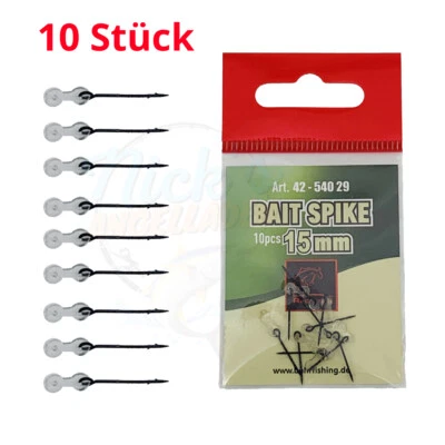 Boilie Spike Karpfenhaken Einhängering Feeder Bite Haarmontage Pellets Dumbells - Bild 1 von 4