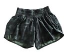 Women&#39;s LULULEMON Tracker Incognito Green Black Camo Lined 4&quot; Shorts size 4