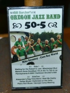 Oregon Jazz Band 50-5 Cassette Tape NEW Coos Bay Mississippi Mud Beat Me Daddy - Imagen 1 de 1