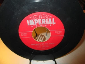 Fats Domino – All By Myself / Troubles Of My Own 45-Record 1955 VG+ - Picture 1 of 2