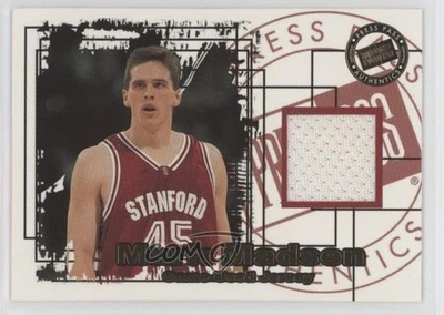 2000 Press Pass Signature Edition Jersey /200 Mark Madsen #JC3 Rookie RC - Image 1 of 2