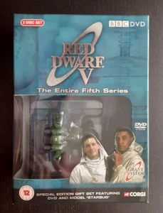 Red Dwarf Series 5 Limited Edition DVD Box Set with Corgi Starbug Model - Picture 1 of 5
