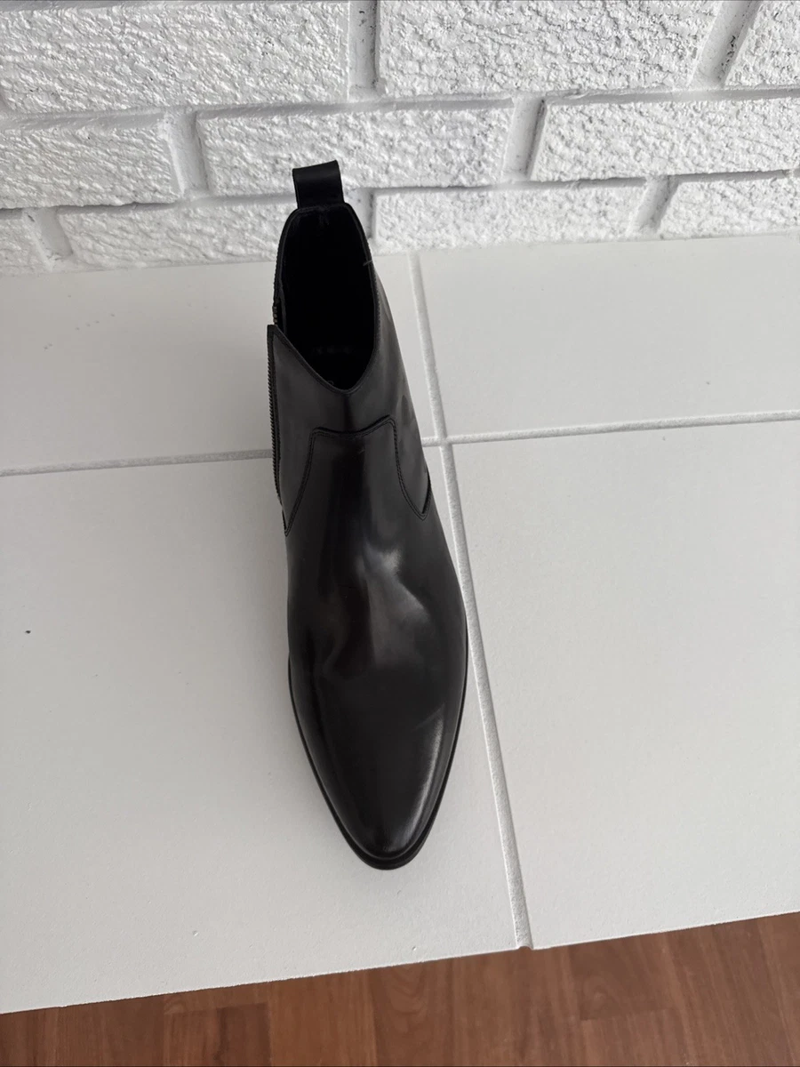 激レア⭐️costume national homme レザーブーツ　ブラック Costume National Men's Ankle Boots | eBay