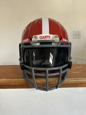 定制纽约巨人队 #6 Jaxson Dart 红色全尺寸 M Riddell Speed 头盔! — 第 1/4 张图片