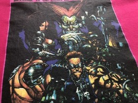 Dreamcast Heavy Metal Geomatrix T-shirt Metal Hurlant Vintage Used