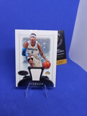 2007 Topps Bowman Sterling Allen Iverson relíquia usada em jogos nº. 13 - Imagem 1 de 4