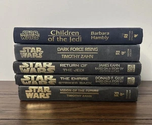 Star Wars Book Lot Return Of Jedi Children Of Jedi Dark Force Rising And More - Picture 1 of 15