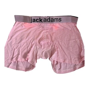 Mens Jack Adams Sexy Pink  Boxer Brief Sz XL - Picture 1 of 3