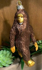 Weihnachtsschmuck BIG FOOT Yeti Sasquatch Abominable Snowman U18 - Bild 1 von 6