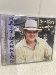 Matt Manning  - Signed - New Wave Balladeer (CD 2004) 13 Tracks - Rare - Bild 1 von 4