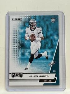 Panini Playoff Kickoff 2020 Jalen Hurts Rookie #214 Eagles RC - Imagen 1 de 2