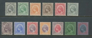 Malaya Perak 1935-37 set to $1 mint o.g. hinged note 10 cents is used - Picture 1 of 1
