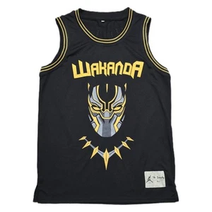 Black Panther Wakanda Killmonger Limited Edition Basketball Jersey XL - Picture 1 of 16
