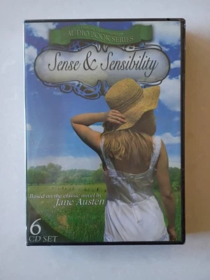 NEW 6 CD Audio Book Sense & Sensibility Jane Austen 6.5 Hours New Free Shipping  - Image 1 of 2