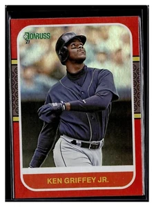 2021 Donruss Baseball #235 Ken Griffey Jr. Red Holo! HOF MARINERS! - Picture 1 of 2