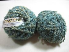 1 Full, 1 Partial Ironstone Rustic Tweed Yarn - Seacoast - 60 %Wool 40% Acrylic