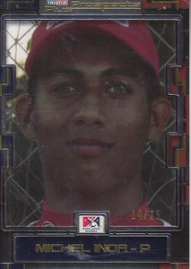 2008 TRISTAR Prospects Plus Orange #112 Michel Inoa /5