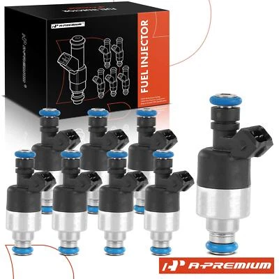 8x 燃油喷射器适用于雪佛兰 Corvette 90-92 凯迪拉克 Allante 89-92 4.5L 5.7L — 第 1/4 张图片