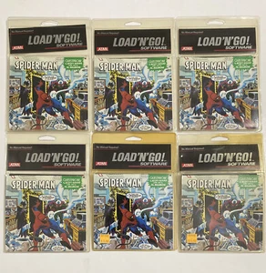 (6) SEALED Spider-Man Load 'N' Go Artwork by Al Milgrom for Atari Questprobe - Picture 1 of 2