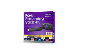 Roku Streaming Stick 4K Streaming Device 4K/HDR/Dolby Vision with Voice Remote