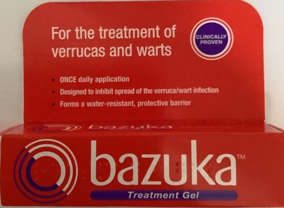 BAZUKA EXTRA STRENGTH FOR VERRUCAS & WARTS