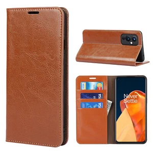 For OnePlus 9 Case Pu Leather Wallet Card Slots Flip Cover - Picture 1 of 11