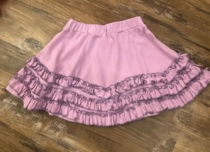 VGUC Girls Lemon Loves Lime Purple Ruffle Skirt Size 4 - Picture 1 of 4
