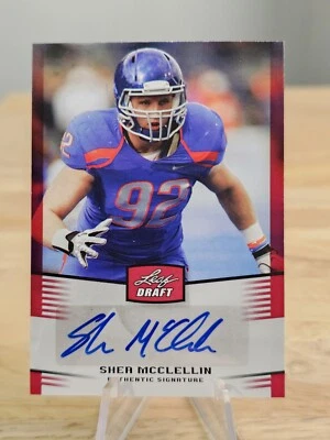 Shea McClellin 2012 Leaf Auto Red RC #SM1  - Image 1 of 2