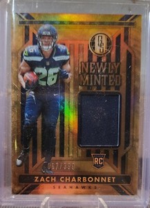 2023 GOLD STANDARD ZACH CHARBONNET RC PATCH #67/399